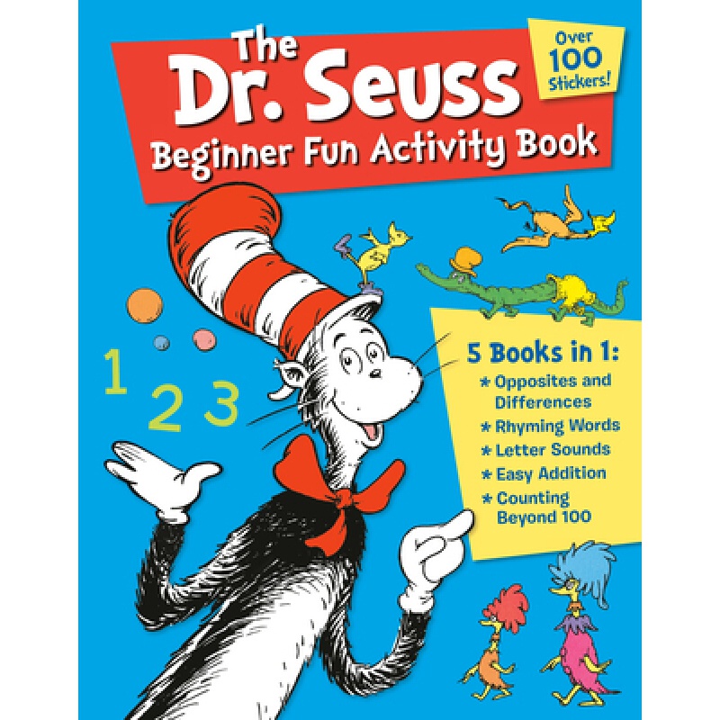 seuss beginner fun activity 英文原版 苏斯博士