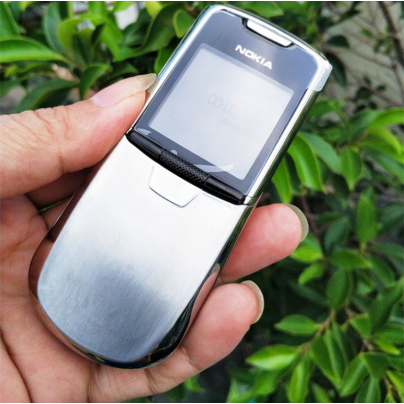 nokia/诺基亚 8800滑盖手机商务老款原装全钢金属经典怀旧手机 银色 2