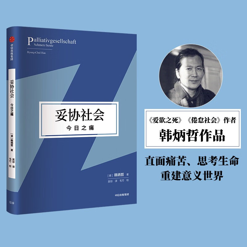 妥协社会 今日之痛 韩炳哲系列作品 《倦怠社会》《爱欲之死》作者 中信出版社