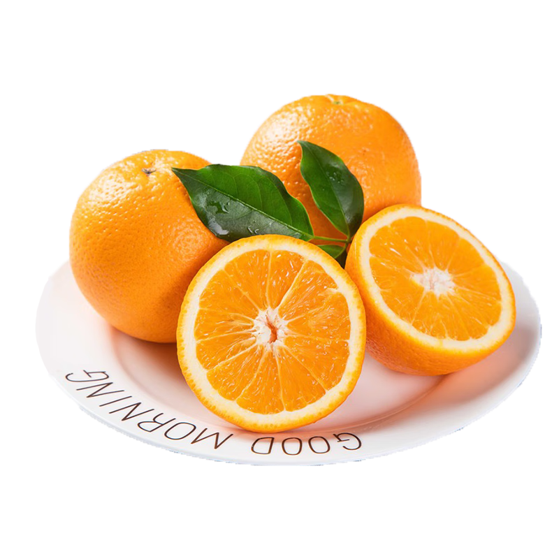 小筑倾橙正宗江西赣南脐橙新鲜手剥赣州脐橙甜橙子水果年货礼盒 10斤精选大果【单果80-90mm】