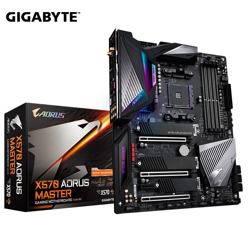 技嘉(gigabyte) x570 主板电竞台式游戏电脑主板支持amdcpu 锐龙3代