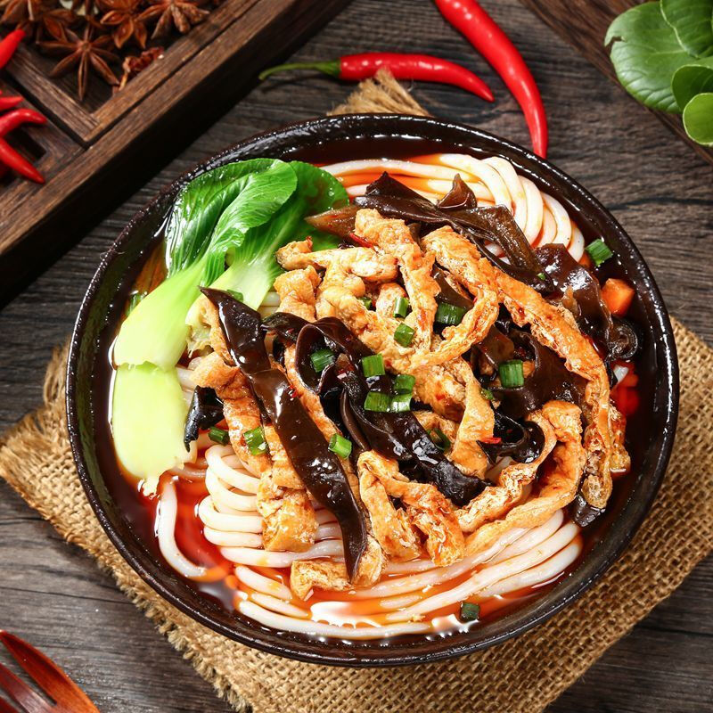 周复盛邵阳米粉 2盒/3盒 湖南特产邵阳米粉泡水方便食品米粉 豆腐木耳