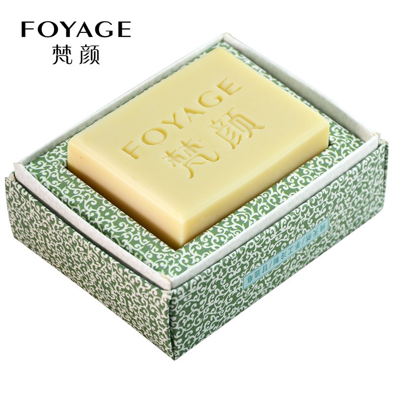 梵顏無(wú)添加混油痘肌茶樹(shù)竹炭拉絲手工皂 甘油蜂蜜蠶絲皂冷制潔面皂 羊奶溫潤(rùn)滋養(yǎng)皂80g