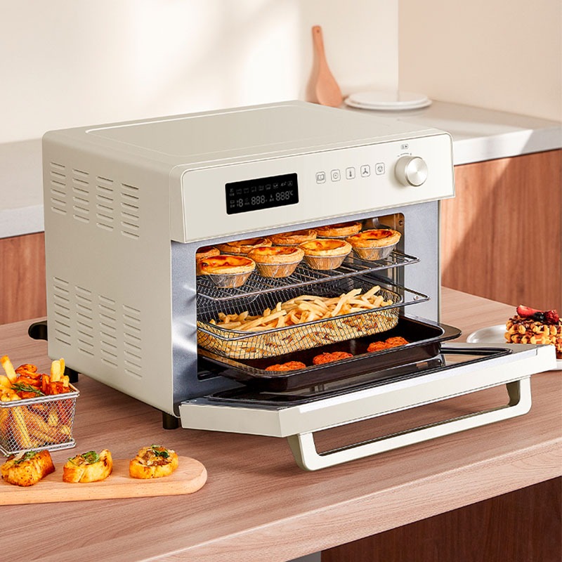 松下23L空气炸烤箱专业烤箱这款烤箱烤面包跟土司温度设成多少度合适？