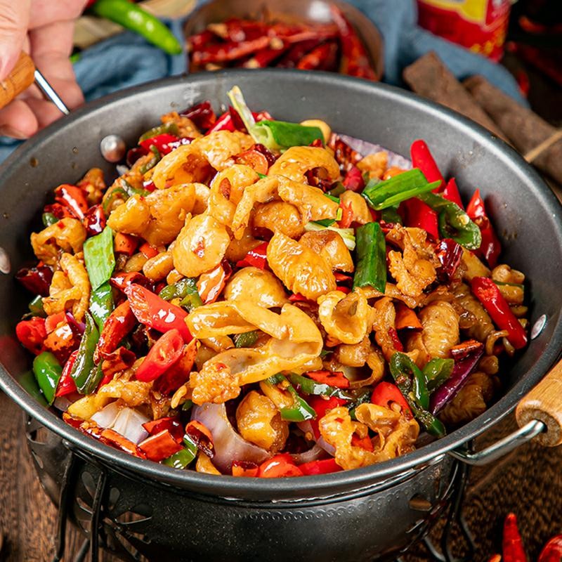 花仙笙(gearss)石门肥肠生鲜半成品免洗酒店饭店冷冻干锅火锅食材新鲜