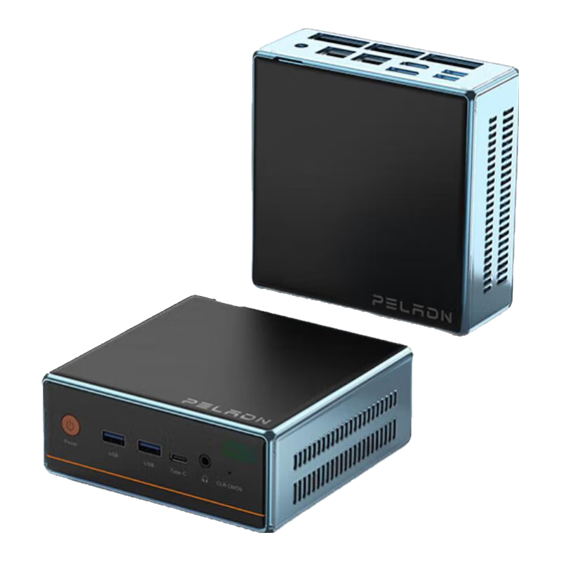 PELADN WO4 迷你台式机（锐龙 R5-5500U、16GB、512GB+1TB）