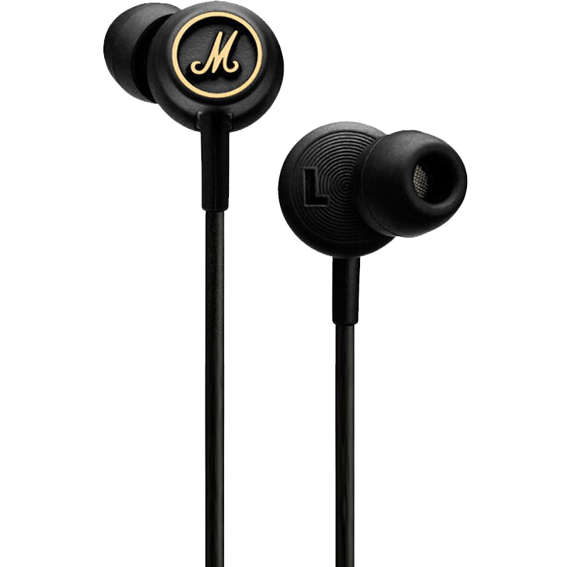马歇尔（Marshall） MODE EQ耳机入耳式HIFI重低音线控人体工学有线耳塞 黑色 通用版