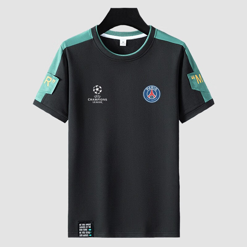 米黛龙(midailong)夏季巴黎速干球衣10号内马尔主场短袖足球服7号