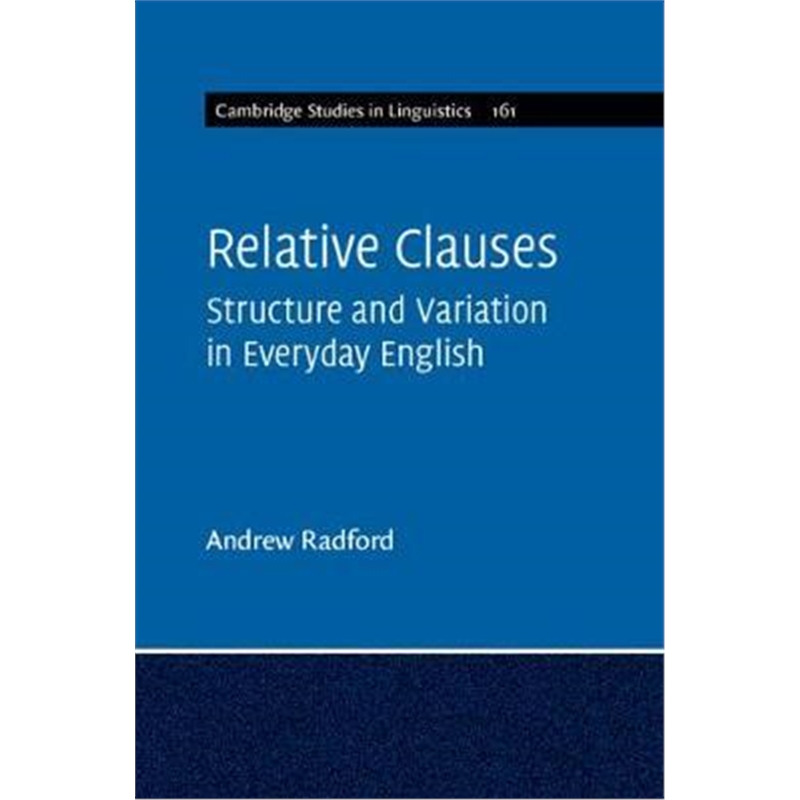 预订relative clauses:structure and variation in ever