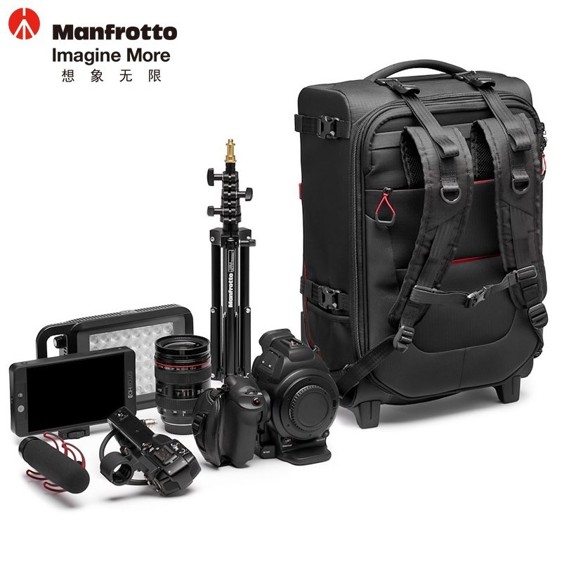 曼富图（Manfrotto） MB PL-RL-H55 双肩包专业摄影拉杆箱相机包器材收纳包