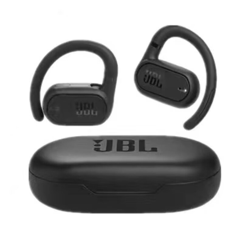 JBL 杰宝 Soundgear sense音悦圈 骨传导挂耳式动圈蓝牙耳机 黑色