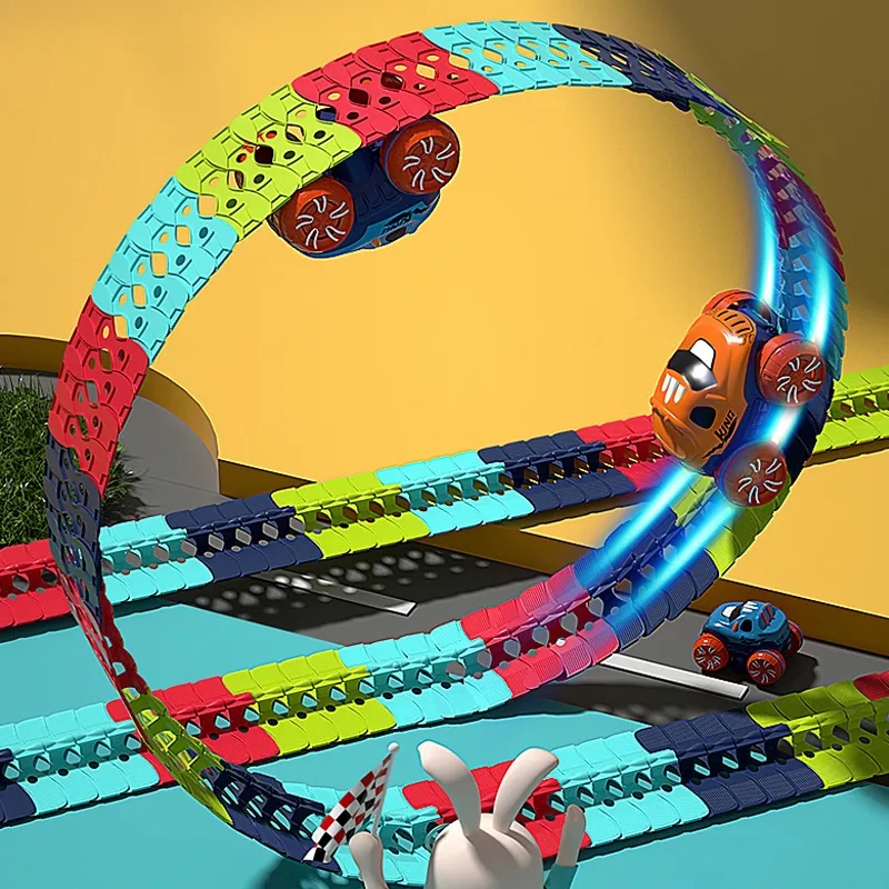 尚韵 儿童玩具车男孩反重力轨道过山车拼装diy百变轨道小火车2-6-10岁孩子生日礼物怎么看?