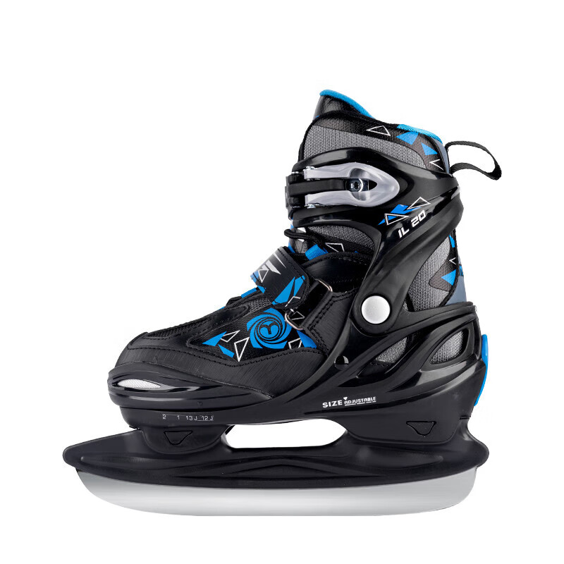 艾狐冰刀鞋儿童花样滑冰鞋儿童花样冰刀鞋滑冰鞋溜冰鞋初学者伸缩可