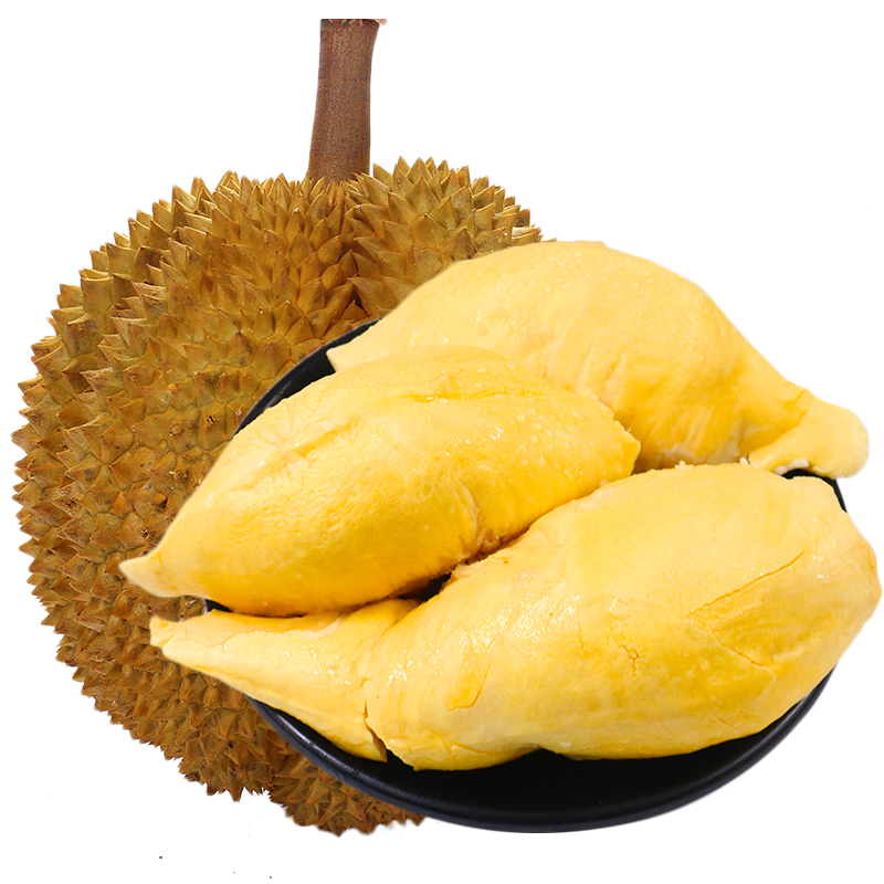果汇堂金枕头榴莲水果整果带壳 3-4斤1个装