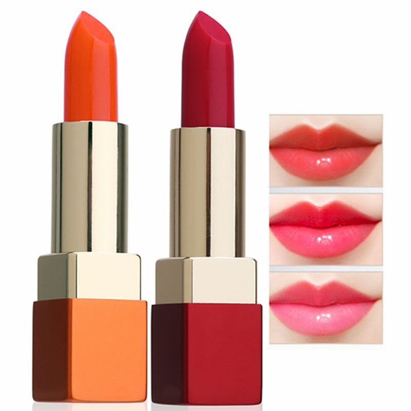 bob植物胡萝卜素变色口红41038不粘杯掉色保湿滋润口红唇部 b红萝卜 c