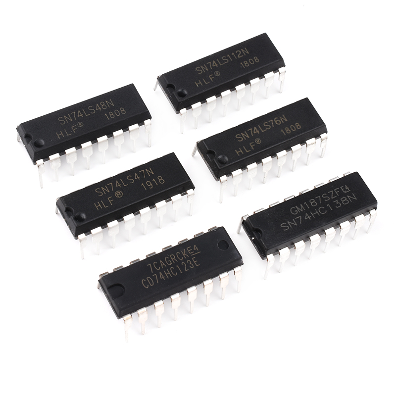 sn74ls42 47 48 76 83 85 109 112 123 138 139n芯片 直 sn74ls42 dip