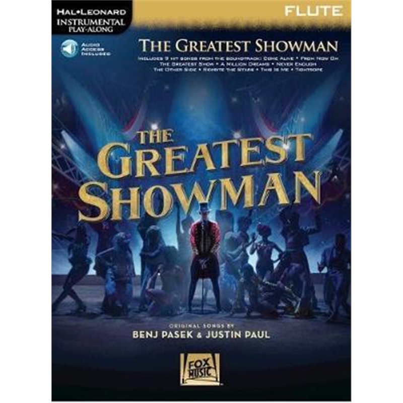 预订the greatest showman - flute:instrumental play-a