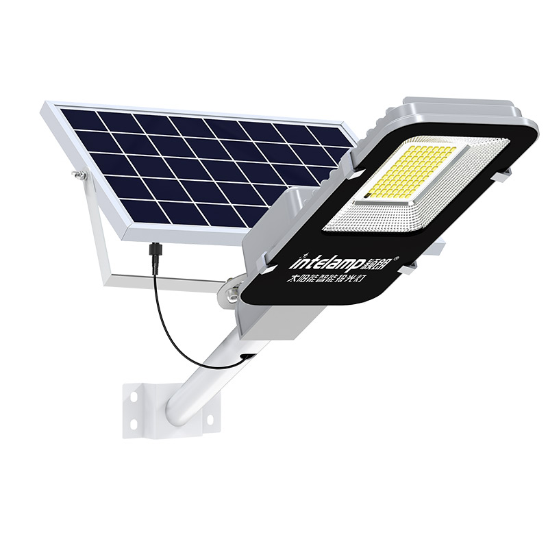 颖朗  太阳能灯户外路灯家用庭院灯室外防水led投光灯新农村照明壁灯大功率超亮路灯头