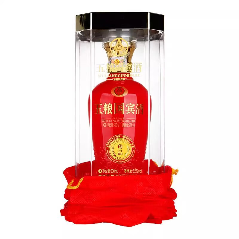 五粮液五粮珍品52度500ml节日送礼商务宴请浓香型白酒 52度 500ml 1瓶