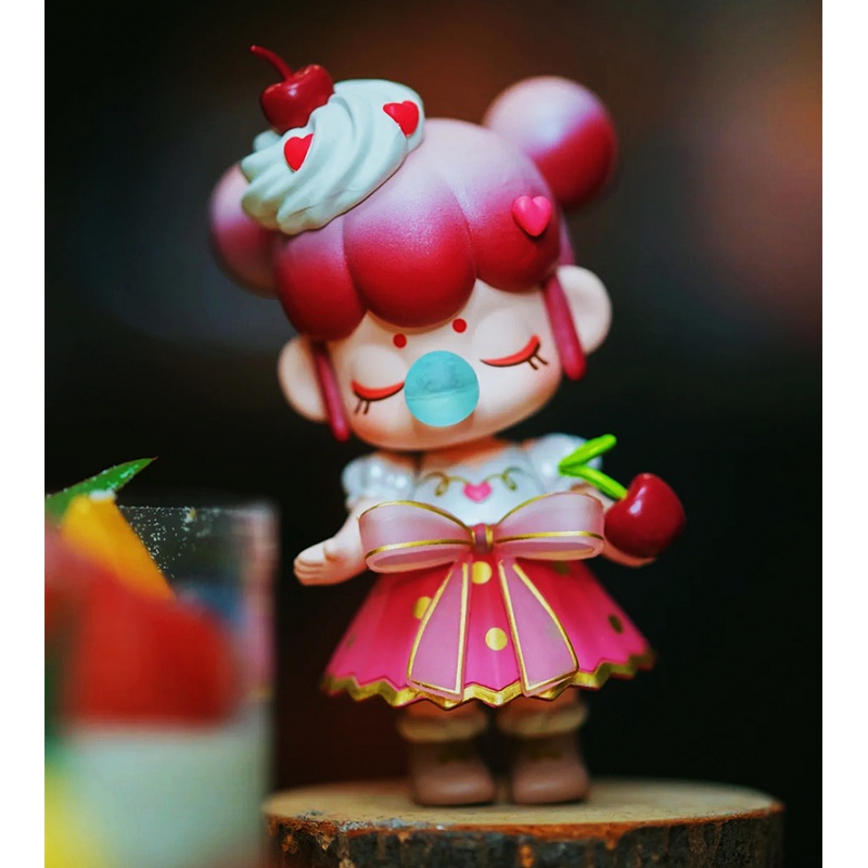 第四代盲盒 可爱少女心确认款 单个盲盒随机发 小隐藏-薄荷冰沙 拆开