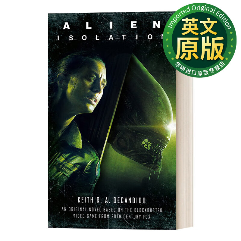 alien: isolation 异形 隔离 官方小说 英文版 进口英语原版书籍 英文