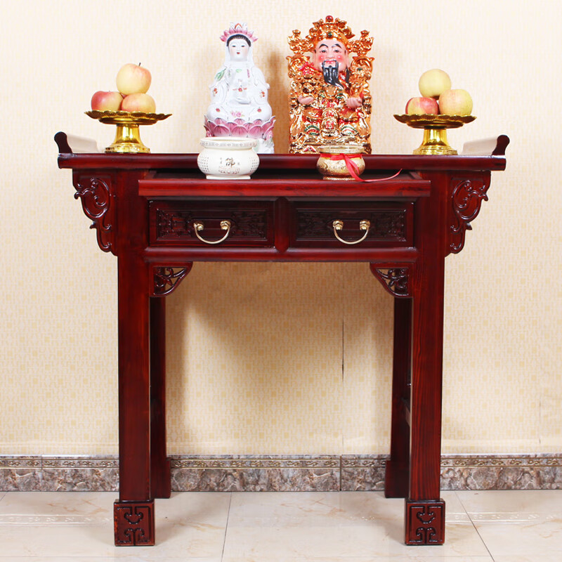 惠千贝香案供桌家用供神桌佛台柜供桌香案供台柜中式家用贡品桌佛台