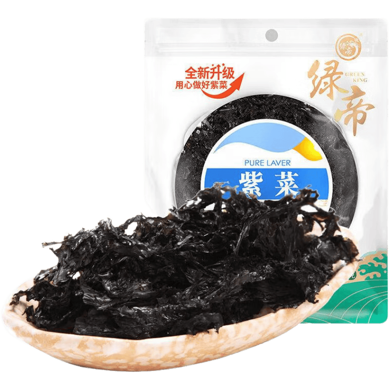 绿帝紫菜紫菜干煲汤福建特产海产品海鲜干货100g 原味 100g