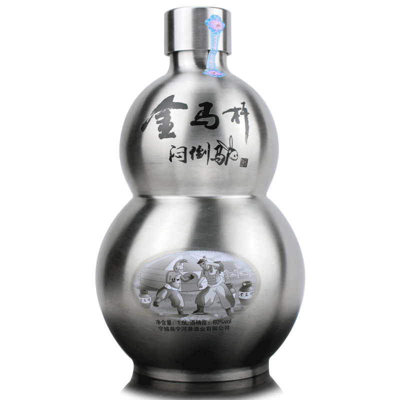 契丹情闷倒驴 白酒 60度 1500ml 口感绵柔清香型 60度 1500ml 1瓶