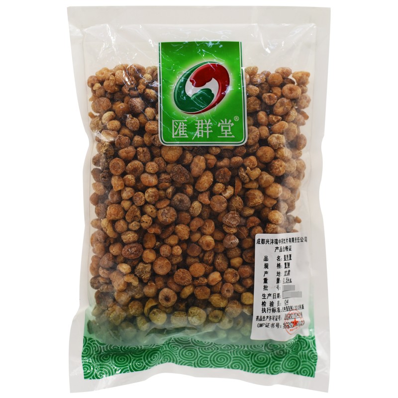 汇群堂中药姜半夏 中药材姜制半夏 中药饮片 (可打粉)500g/袋装