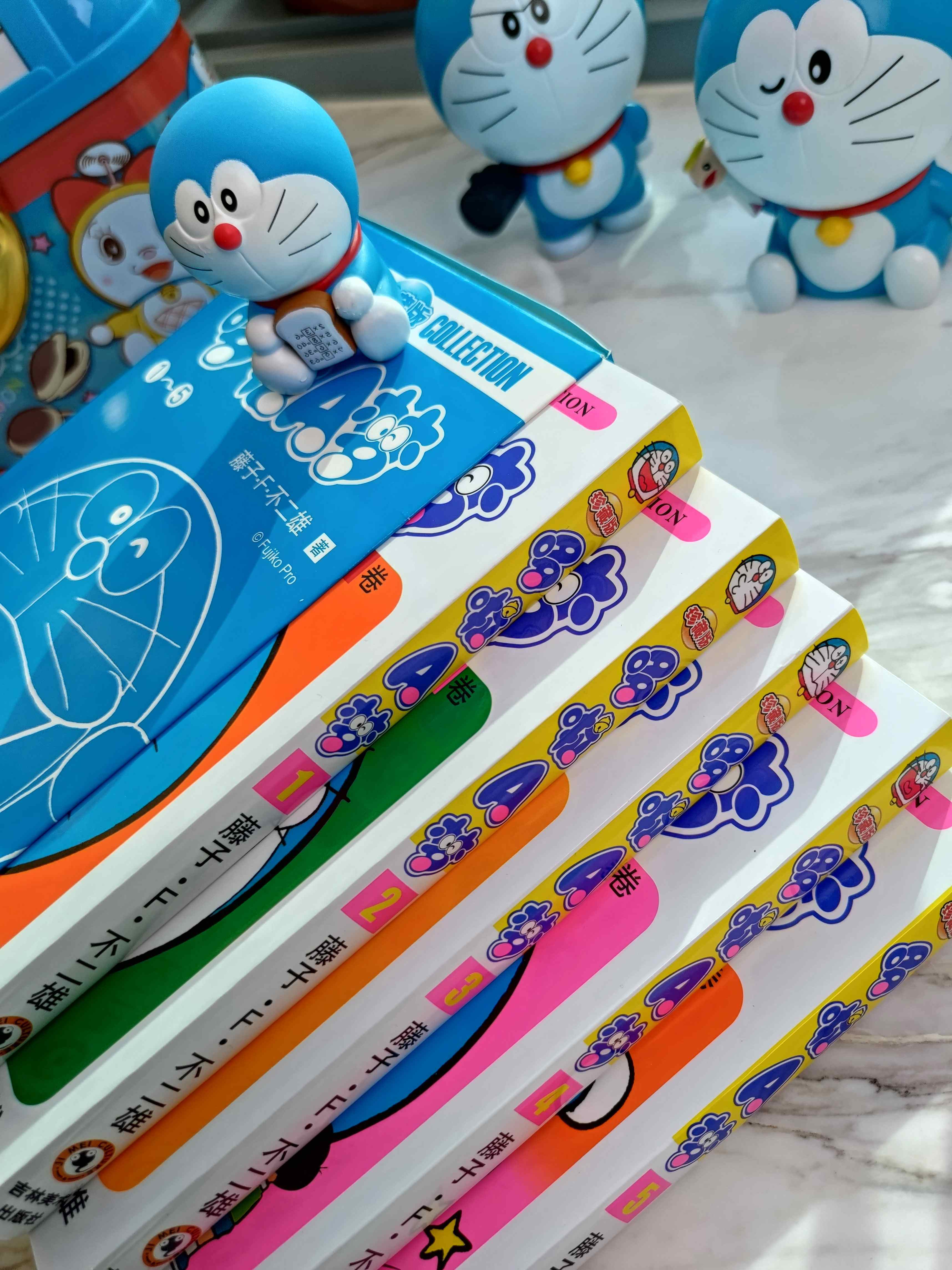 【二手99新】哆啦a梦漫画1-5机器猫漫画书哆啦a梦漫画书课外书蜡