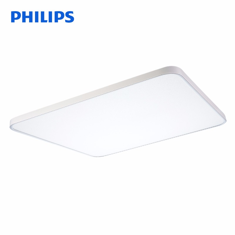 飞利浦（PHILIPS）LED吸顶灯小客厅灯北欧现在简约书房灯长方形卧室灯具照明 品亮 43W 6500K