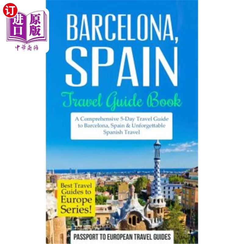 海外直订barcelona: barcelona, spain: travel guide book-a
