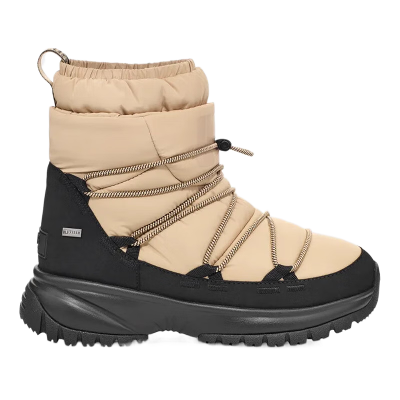 UGGѩ��Ůѥ Yose Puffer �а��ˮ������ů��ѥ��ë���޷�������ѥ Mustard Seed/����ɫ ��׼36/US5