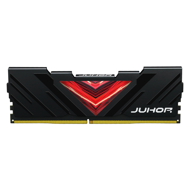 JUHOR玖合 16GB DDR4 2666 台式机内存条 忆界系列黑甲