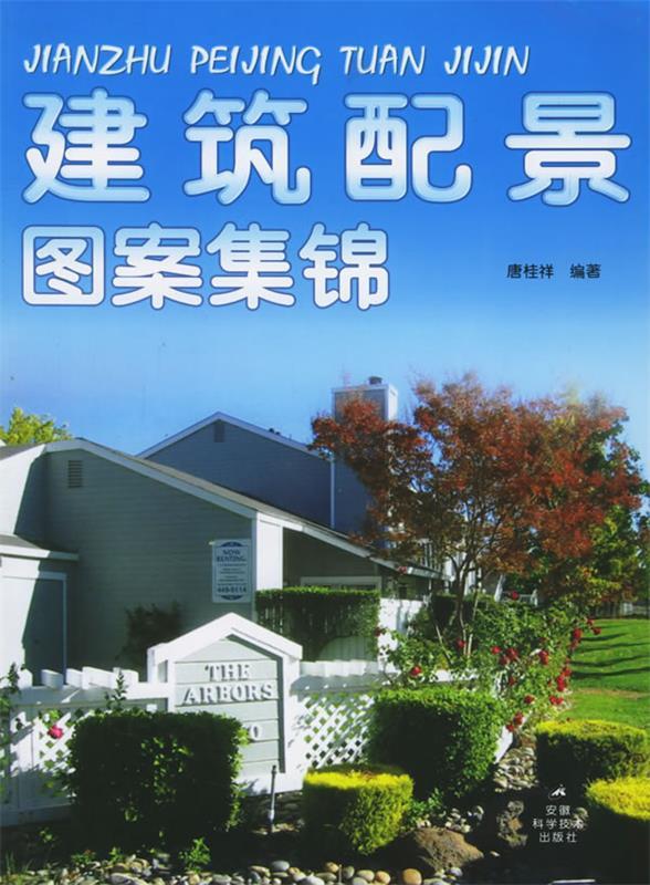 建筑配景图案集锦 唐桂祥【正版书】