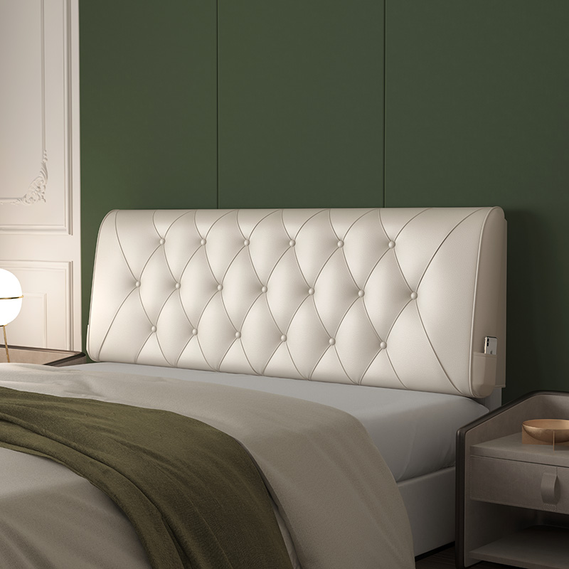 芊芊郡主(qianqianjunzhu) 床头靠垫床头软包靠背垫大靠背双人床靠背