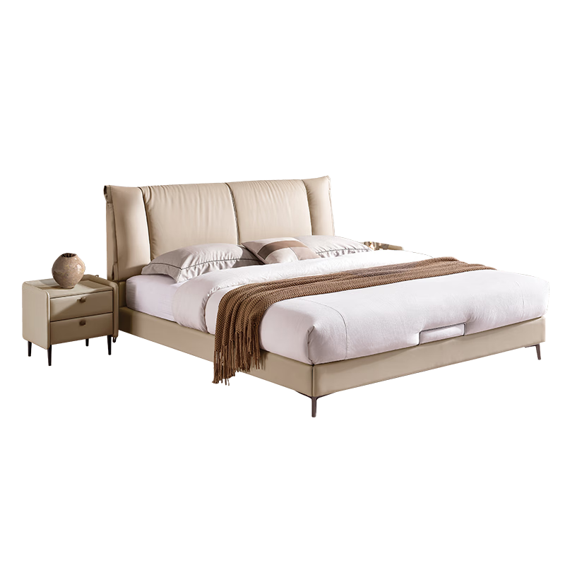 �˼ҼҾ� KUKA ʱ�⽺���ݻ���Ƥ�� 8055 ����ɫ 1.8��x2�� ˫�˴� ���Ի鴲 2102.81Ԫ