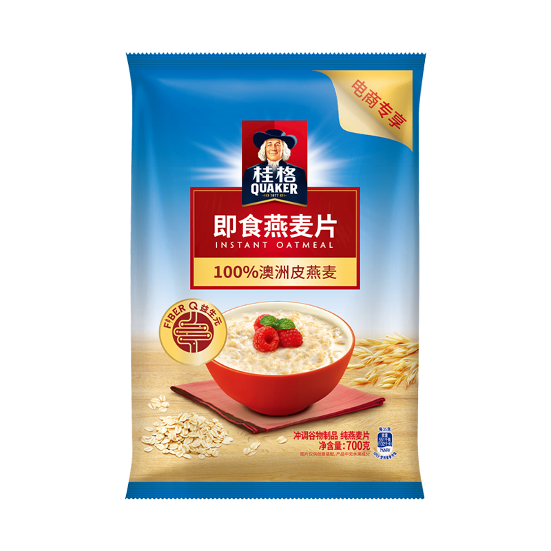 桂格燕麦片价格走势,口感饱满,营养丰富