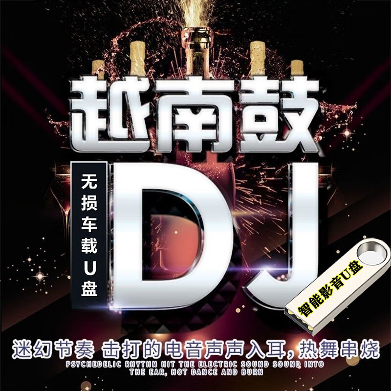 越南鼓DJ无损汽车载音乐U盘炸街串烧咚鼓DJ舞曲重低音击打声嗨曲DJ电音潮流DJ热舞流行音乐 16G越南鼓重低音炸街DJ嗨曲MP3汽车载音乐U盘