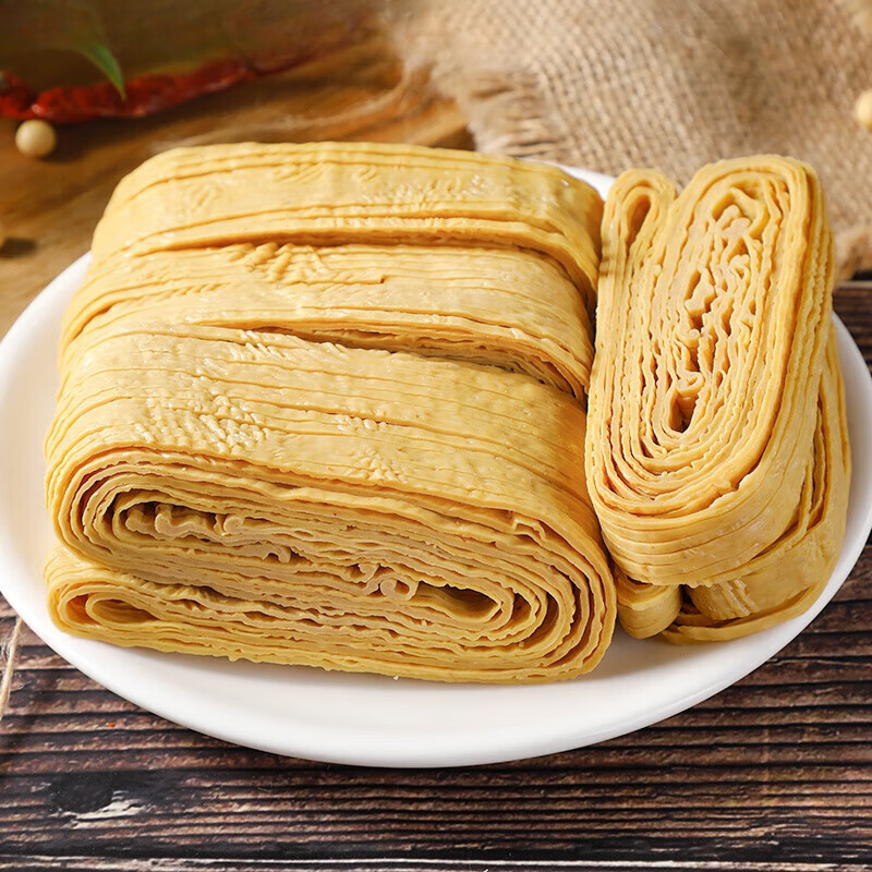 滇二娃云南特產(chǎn)干貨豆腐絲皮批發(fā)豆制品云絲涼拌菜干豆腐絲批發(fā) 云絲250gx1袋