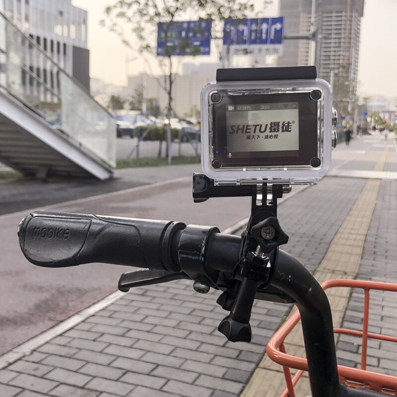 摄徒X6防水运动相机4K高清摩托车头盔骑行防抖摄像机录像随身便携VLOG头戴式潜水下摄影自行车记录仪 高配版-黑色 官方标配