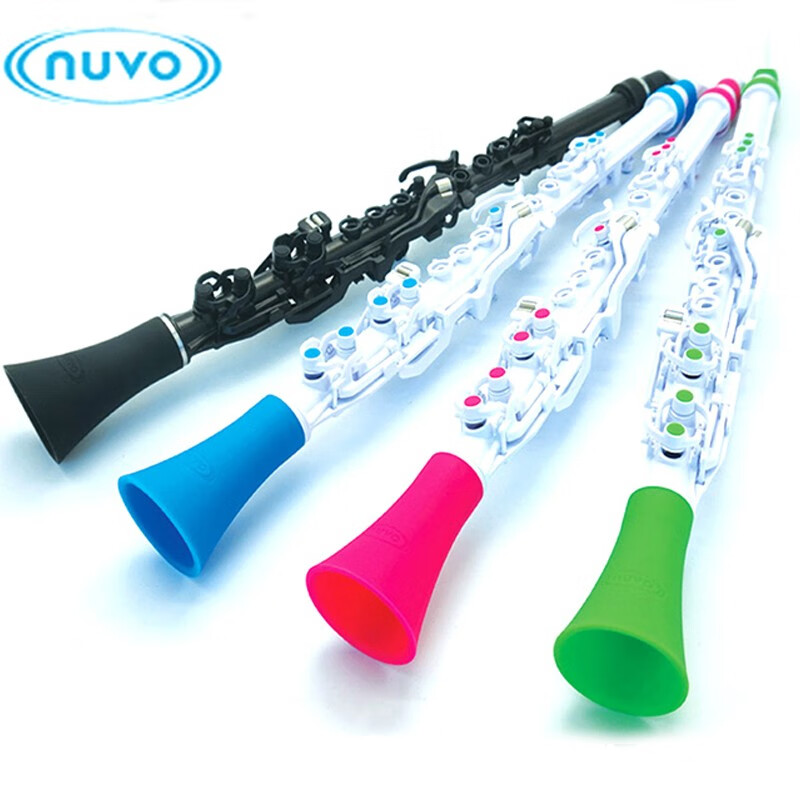 雨晨NUVO clarineo 2.0 塑料单簧管 塑胶入门黑管便防水儿童启蒙乐器 黑黑