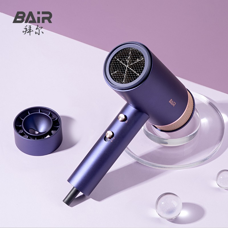 拜尔(bair) l3 电吹风机家用负离子护发家用宿舍学生男大小功率吹风筒