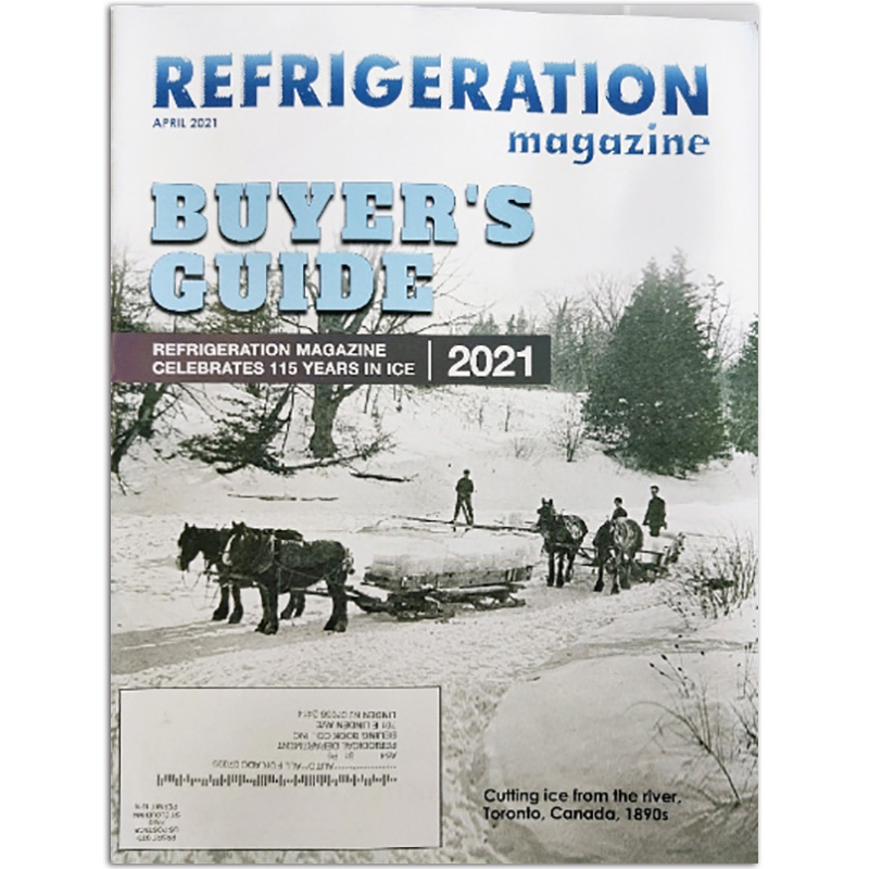 【单期可选】Refrigeration 2021年4月 美国制冷工业技术杂志 2021年4月刊