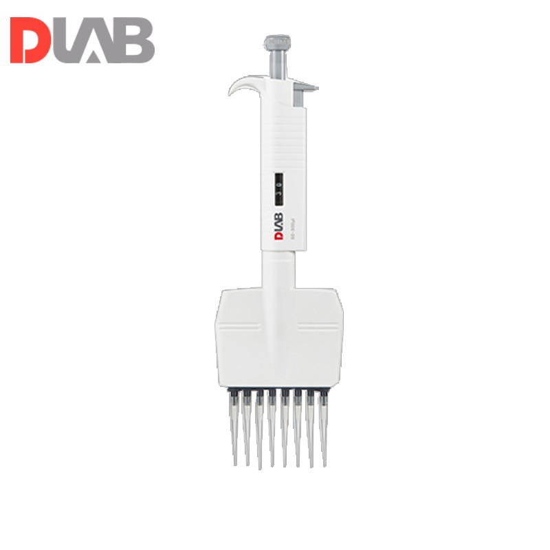 北京大龙移液器micropette手动可调式8道50-300μl量程实验八道移液枪