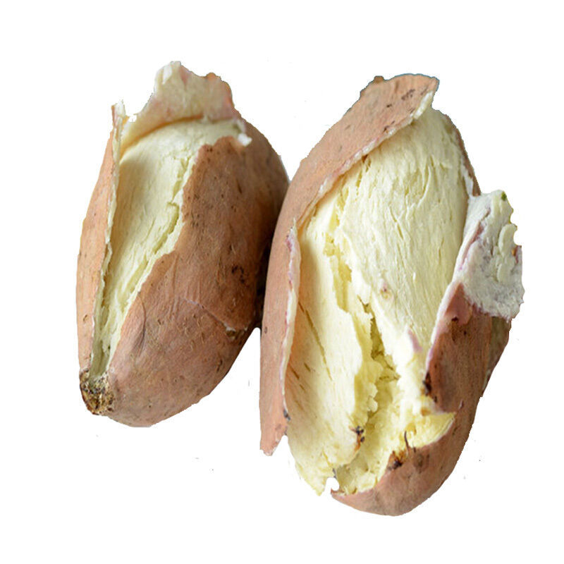 【现货直发】高州爆皮王蕃薯冰淇淋面包番薯新鲜粉番薯白肉干面红薯地瓜板栗薯 爆皮王 1斤装