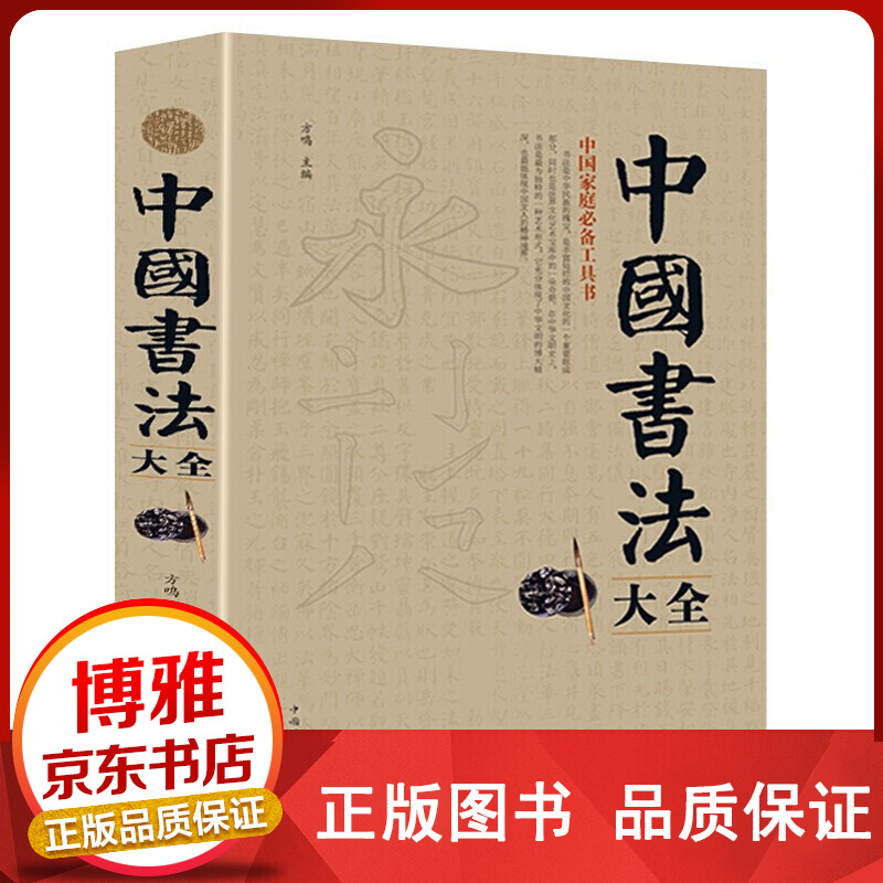 中国书法大全方鸣著中国书法技法一本通历代书法名家名品宝库经典文化大观分析与训练典籍理论书法正版