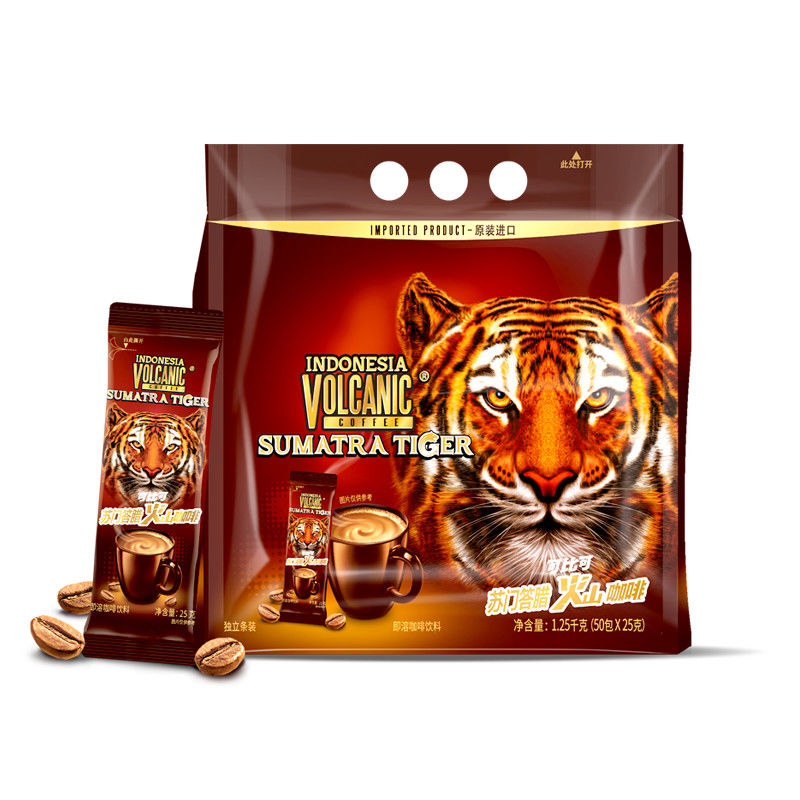 印尼进口kopiko可比可特色火山咖啡速溶咖啡粉冲饮 苏门答腊火山咖啡
