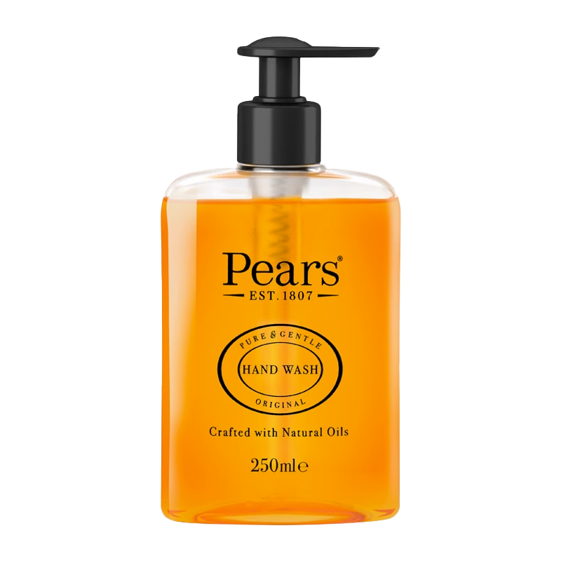梨牌联合利华英国进口Pears琥珀橙抑菌洗手液家用保湿高级香氛木质香 抑菌洗手液【2瓶】