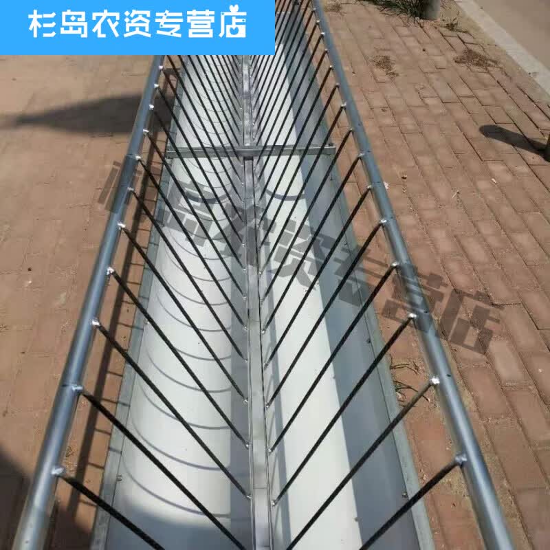 羊槽喂羊食槽羊槽子养殖家用羊食槽料槽全新输带胶皮带架子可拆卸槽- 3米彩钢槽 到家(部分地区到镇怎么样,好用不?